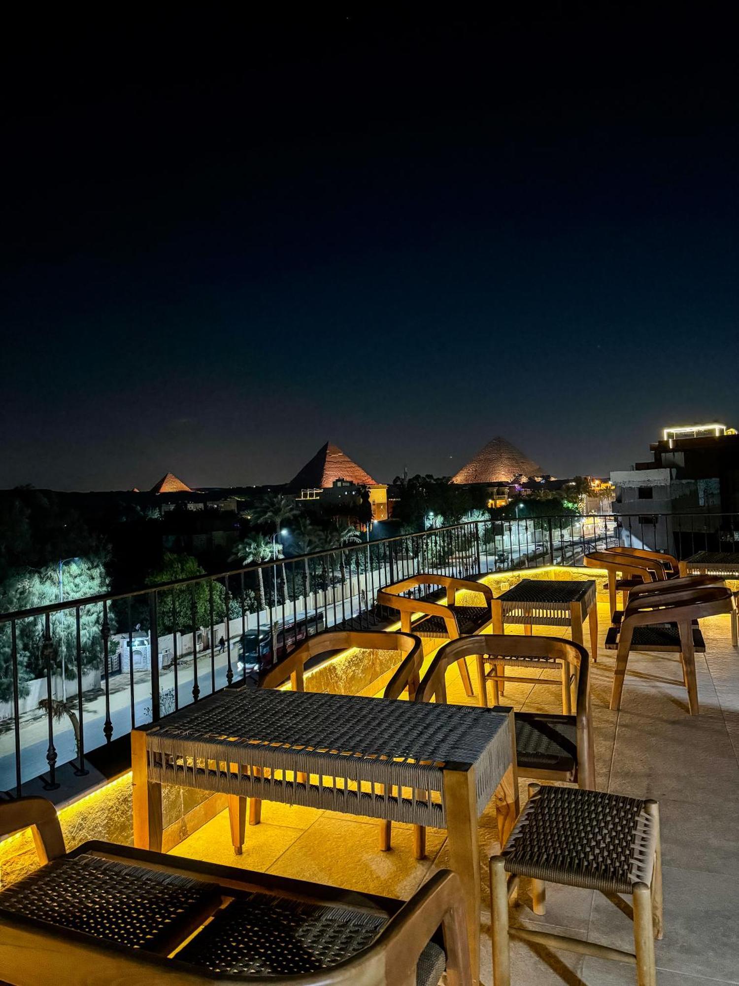 Almas Pyramids Hotel Kafret el-Gabal المظهر الخارجي الصورة