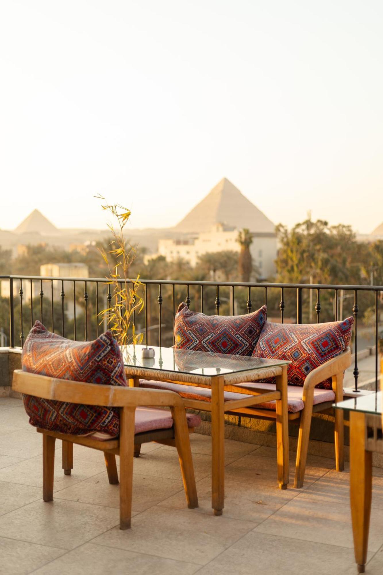 Almas Pyramids Hotel Kafret el-Gabal المظهر الخارجي الصورة